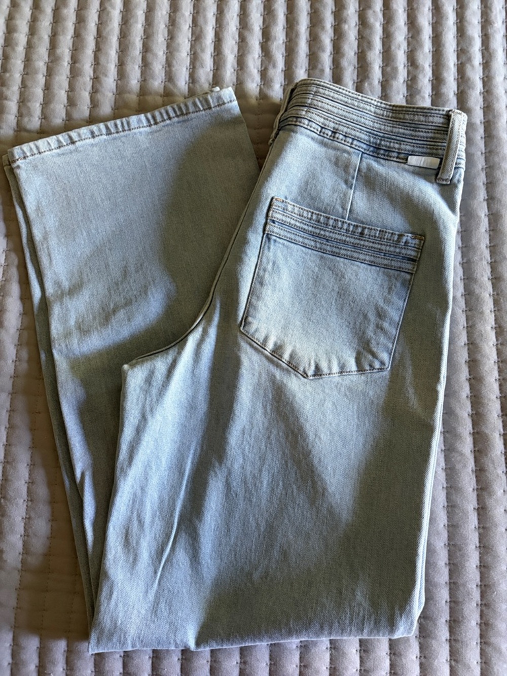 Dear John High Rise Light Blue Double-Button Jeans